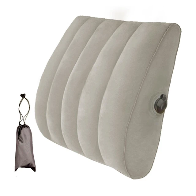 Lumbar Pillow Back Pain Support - Seat Cushion for Car or Office