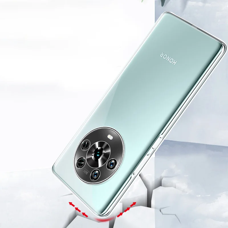 Transparent Clear Soft Silicone TPU Protective Case for Huawei Honor Magic Series