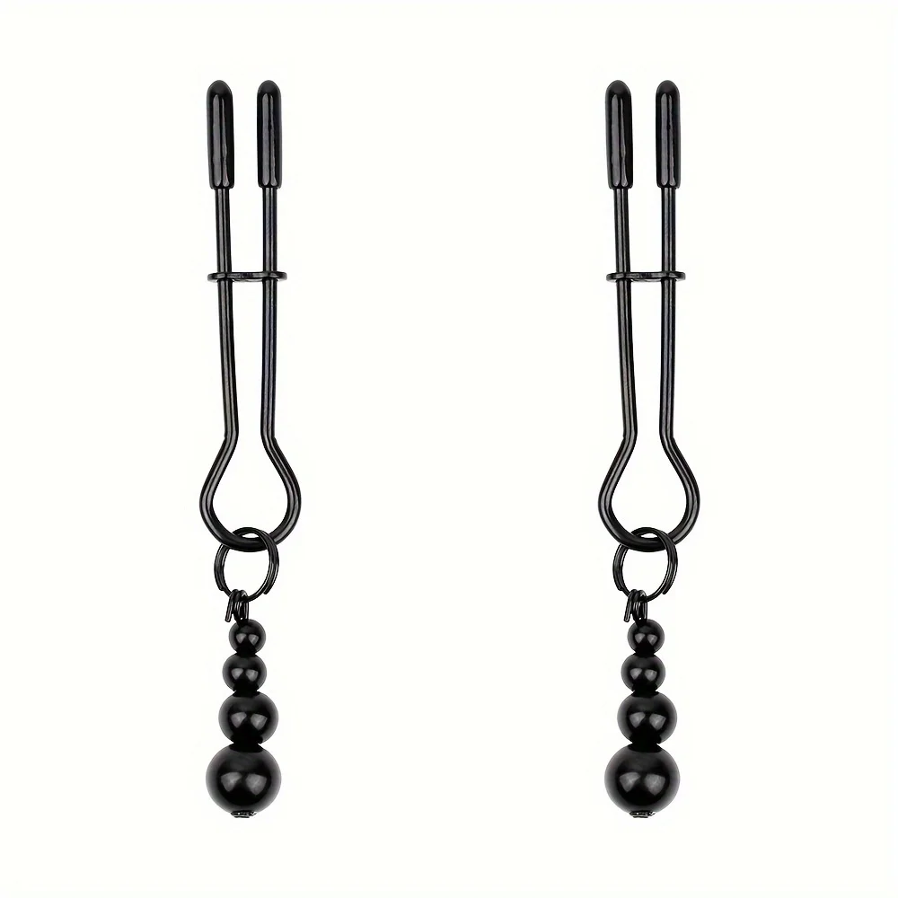 Nipple Clips Sex Toys Nipple Clamps Adult Sex Toys With Gourd Weights Non Piercing Breast Clip Body Jewelry PassionSex Pruducts For Women And Couples