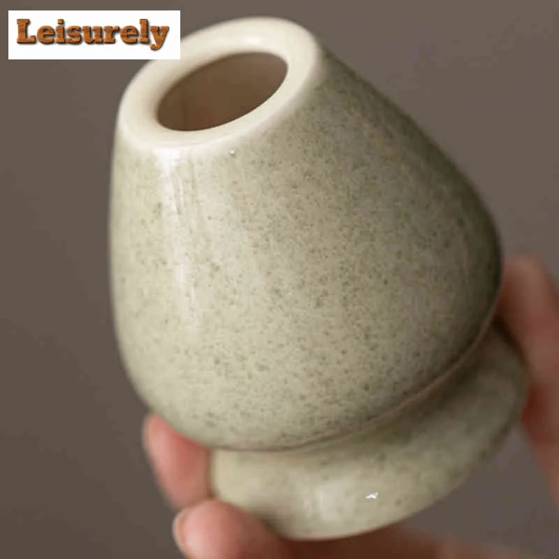 Japanese Kiln Change Green Matcha Blender Ceremony Ceramic Chawan Bowl Bamboo Whisk And Tea Scoop Matcha Tool Kit For Tea Lovers