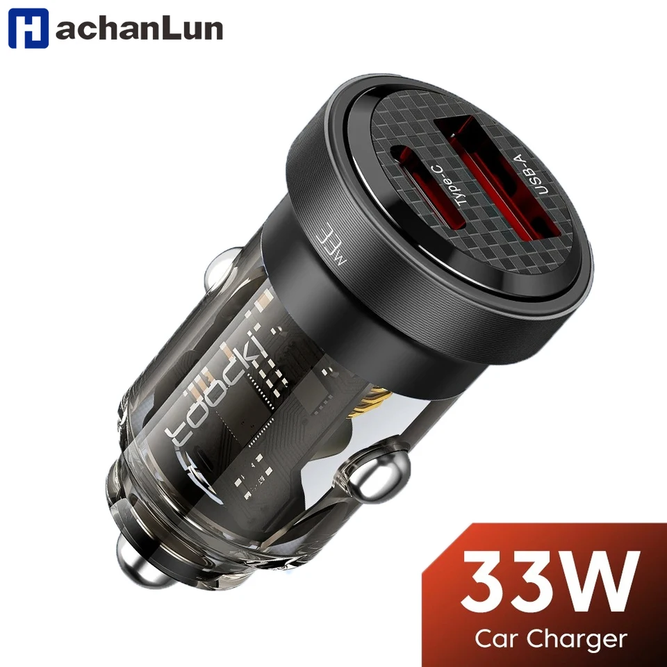 33W USB C Car Charger with Quick Charge Technology