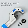 New 3-50mm Bearing Pipe Cutter Tube Shear Cutter with Hobbing Circular Blades for Copper Aluminum Stainless Steel Hand Tool 5