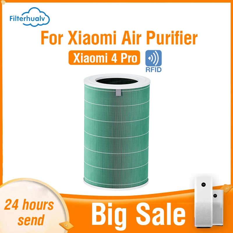 

Filterhualv PM2.5 Activated Carbon Filter For Xiaomi 4 Pro Filter Hepa Filter Xiaomi 4 Pro