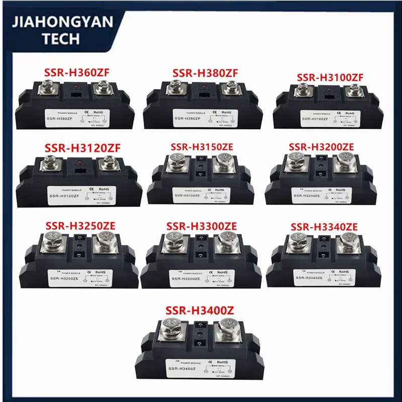 Solid-state relay SSR-H3200ZE 60A80A100A120A150A300A400A DC 24VDC control H3100ZF
