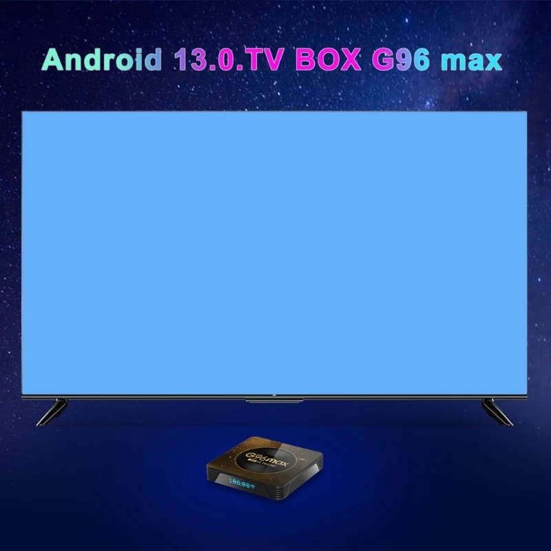 Decodificador con chip G96max Box Android13.0 RK3528 para cine en casa