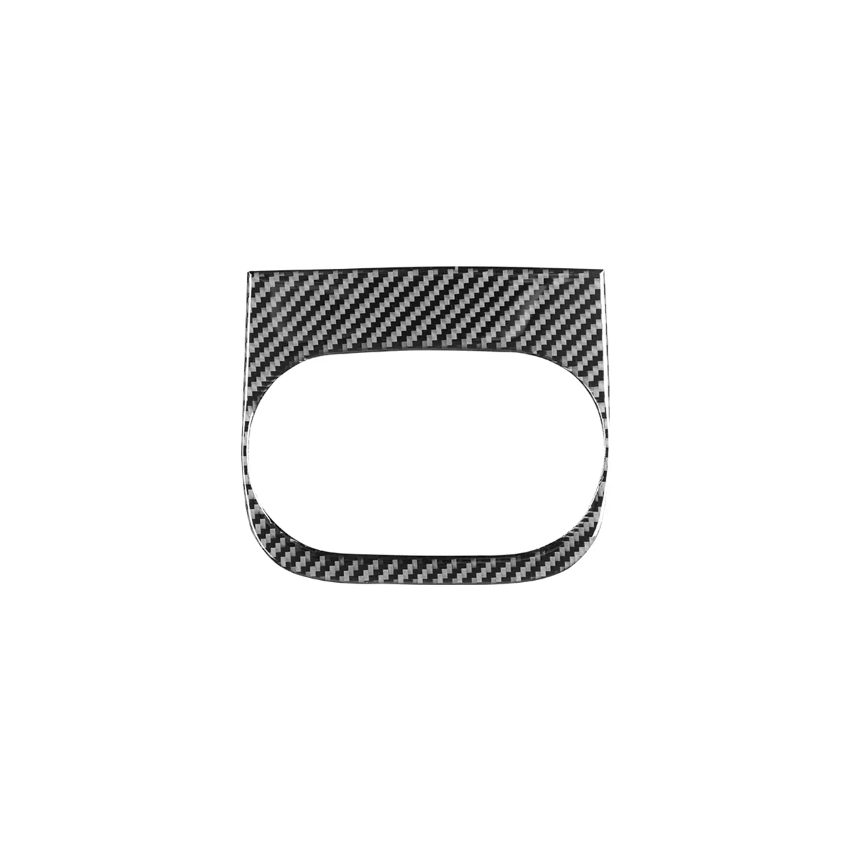 

Для кобальта 2005-2010 мягкое углеродное волокно автомобильное заднее сиденье держатель стакана воды крышка отделка наклейка