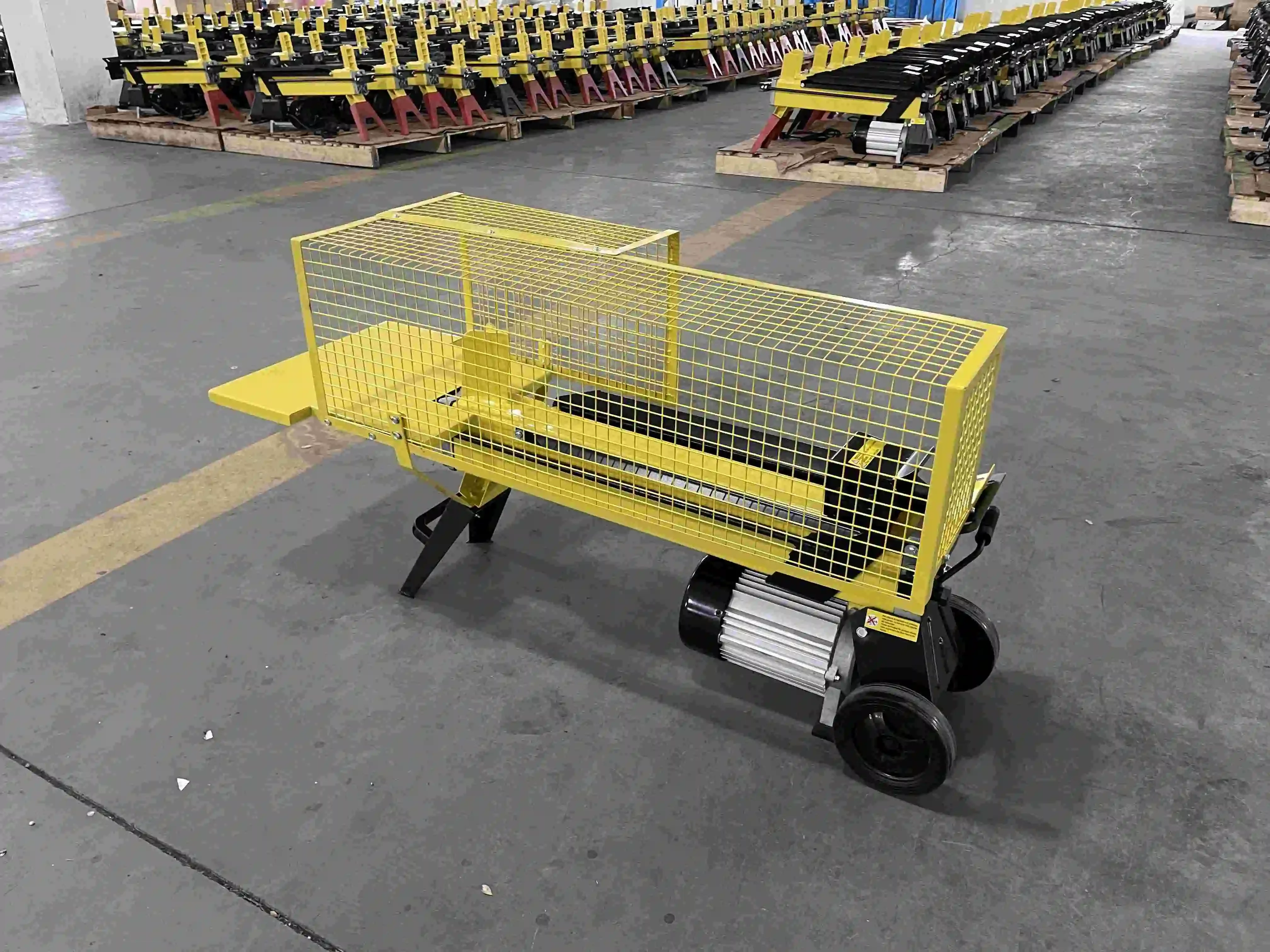 5 Ton Hydraulic Electric Small Wood Mechanical Log Splitter For Sale HY5T-520-I