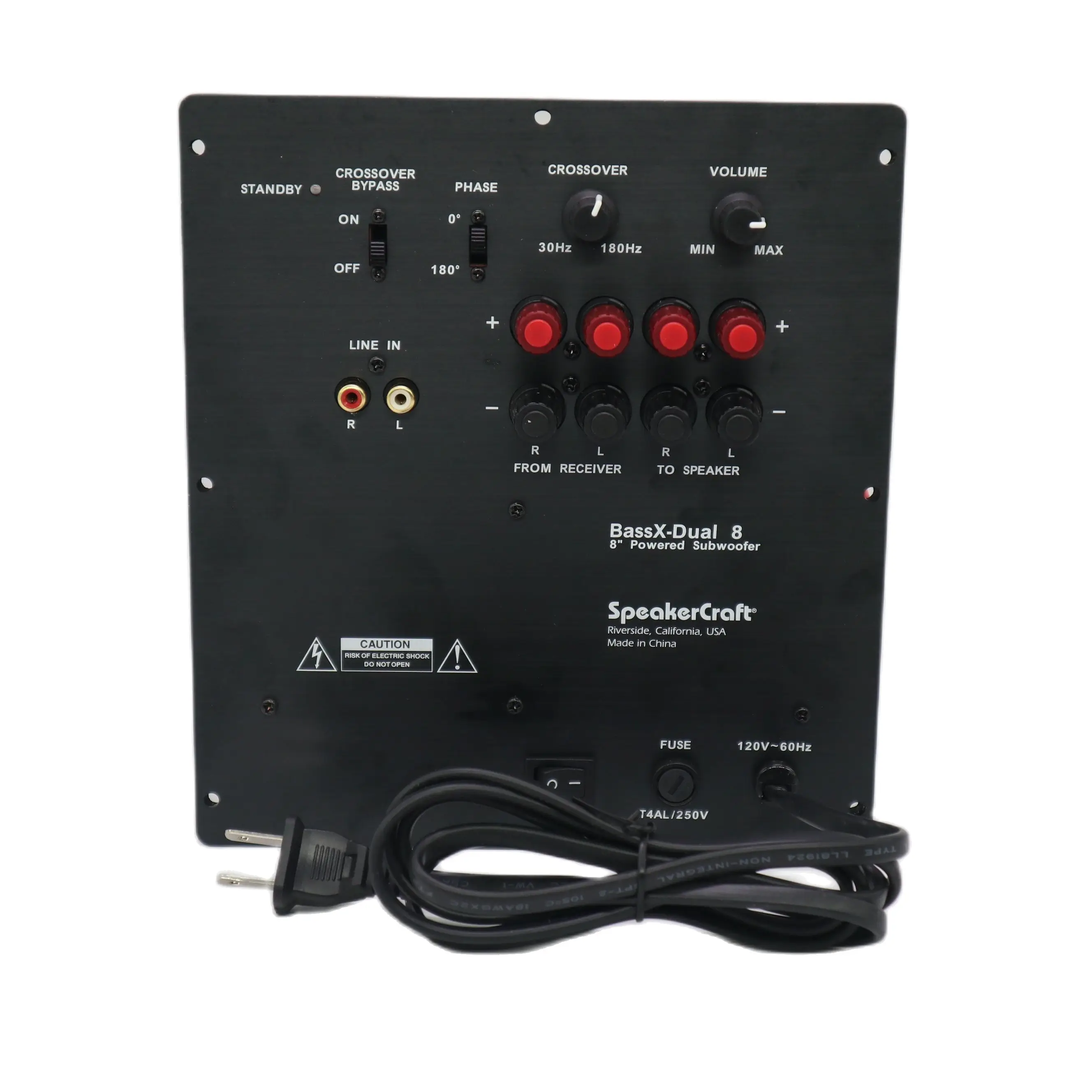 Speakercraft bassx Dual 8 inch active subwoofer amplifier board module