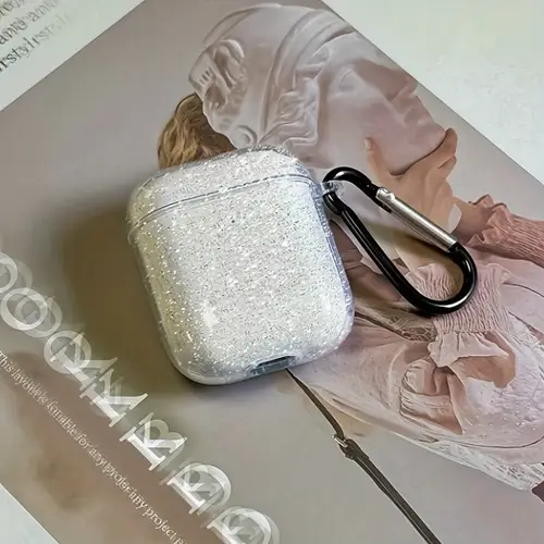 Glitter Transparent Case For AirPods Pro 3/Pro 2/ Pro Earphone Protection Case For Airpods 1or2/3/4 Wireless Earbuds Case Cover - Image 3