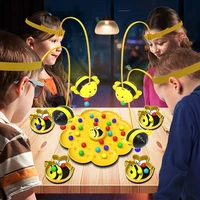 Little Bumblebee Multifunctional Board Game Puzzle Fishing Toys Interactive Educational Toys For Kids Christmas Gift Family Game 1