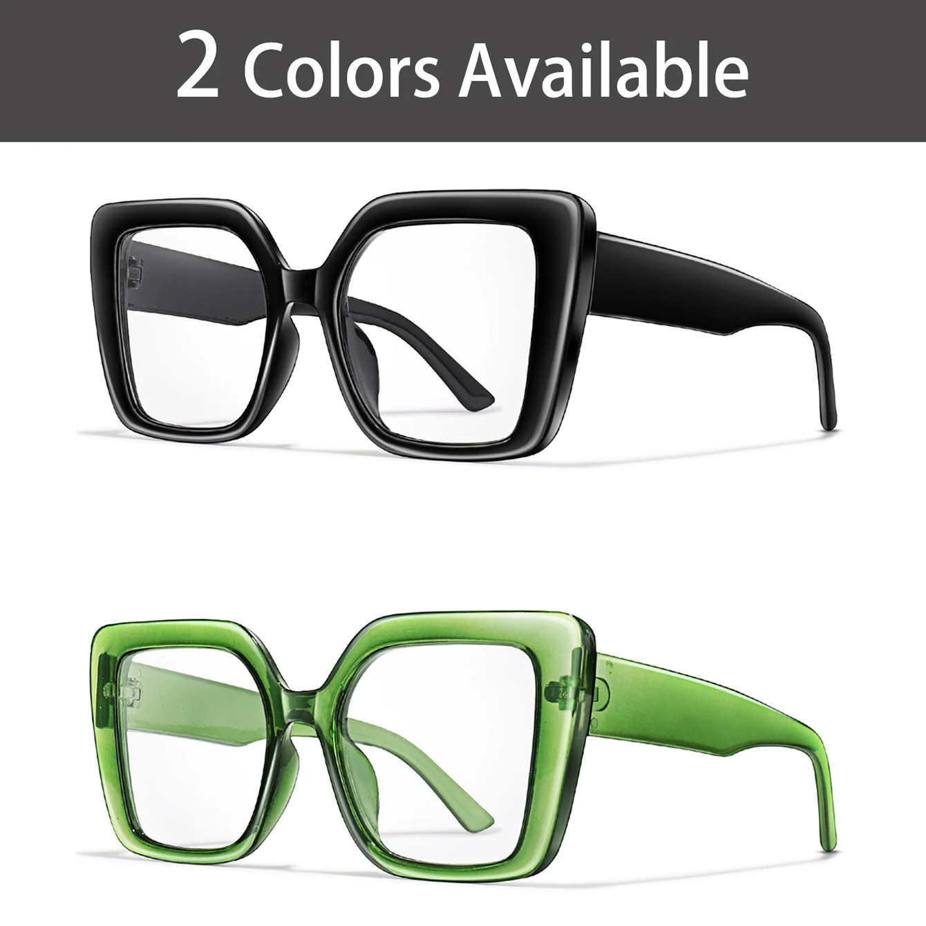 Big Frame Reading Glasses for Men Middle-Aged and Elderly People