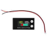 6133A Battery Capacity Indicator DC 8V-100V Battery Voltmeter Lead Acid Lithium LiFePO4 Car Motorcycle Voltmeter Voltage Gauge 2