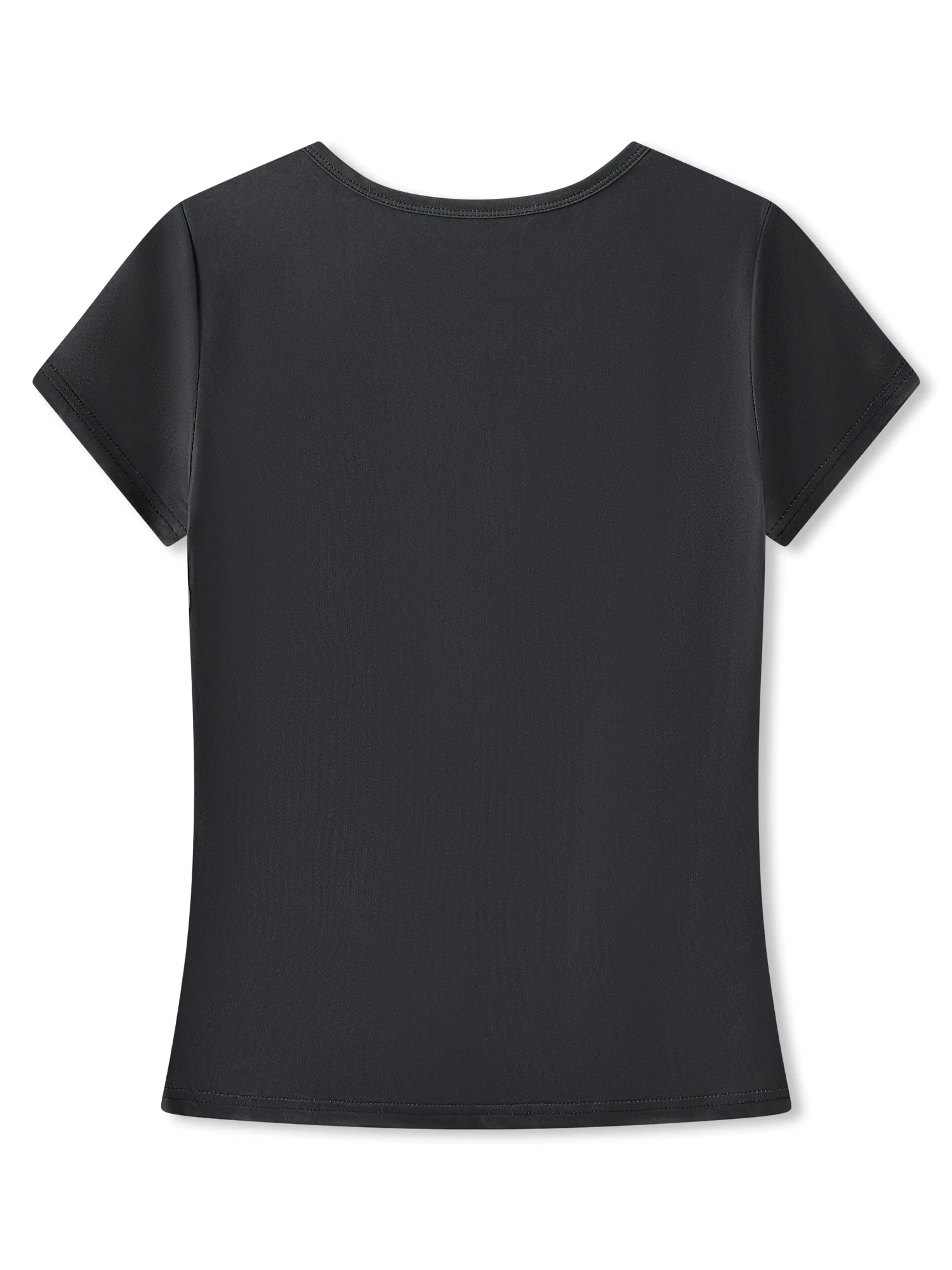 Women Short Sleeve T-Shirts Rhinestone Crew Neck Casual Shirts Summer Fashion  Fit Tops Streetwear