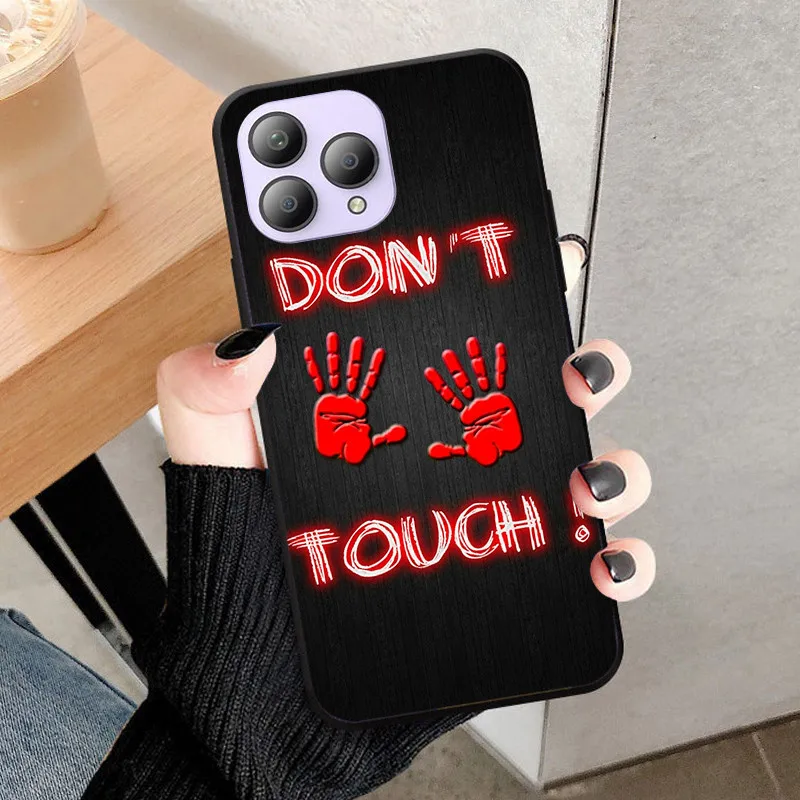 Sleek Black Silicone TPU Phone Case - Soft Protective Bumper Shell Cover