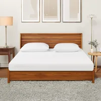 8 Inch Cooling Gel Memory Foam Mattress Medium Firm,Mattress in Box Enhanced Pressure Relief Removable Soft Cover No Fiberglass 1