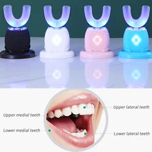 

3rd Generation Dental u shaped toothbrush Rechargeable Toothbrush Intelligent Whitening Instrument Correction Teeth Cleaning