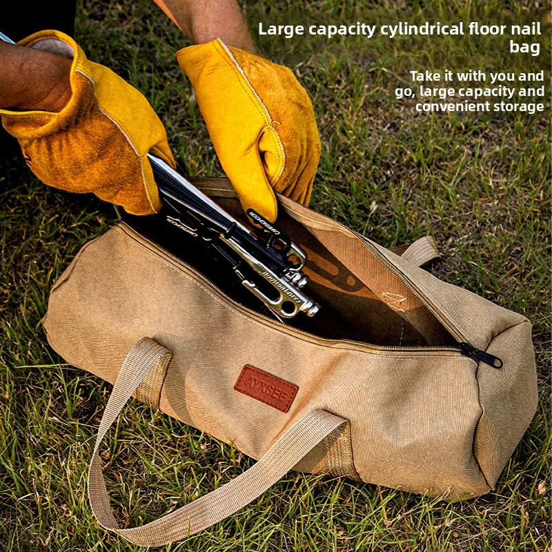 Borsa Cilindrica Portatile per Campeggio