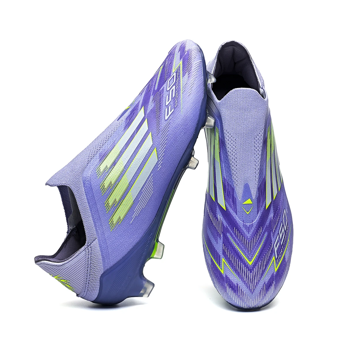 Men's football shoes FG long nail outdoor sports shoes provide super grip and anti slip