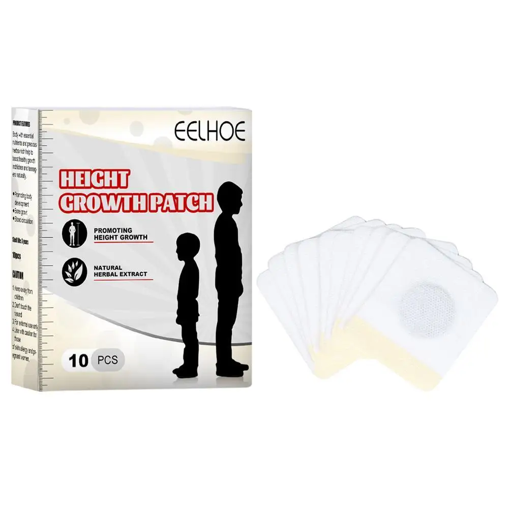 

10Pcs Body Height Enhancer Foot Patch Grow Taller Plaster Patch Increase Height Growth Feet Patch For Adults Juvenile Children