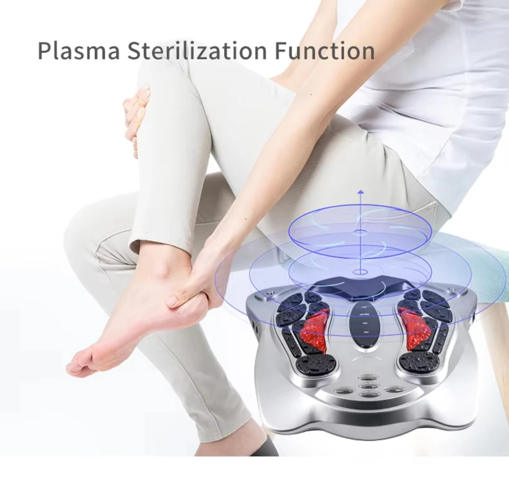 New Electric Foot Massager Therapy Machine Blood Circulatory Electric  Vibrating Tens Foot Massager Pad - AliExpress 66