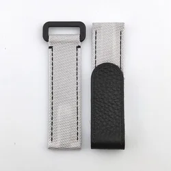 Nylon Velcro Watch Strap with Matching Carbon Fiber Case (Watch strap - 4)