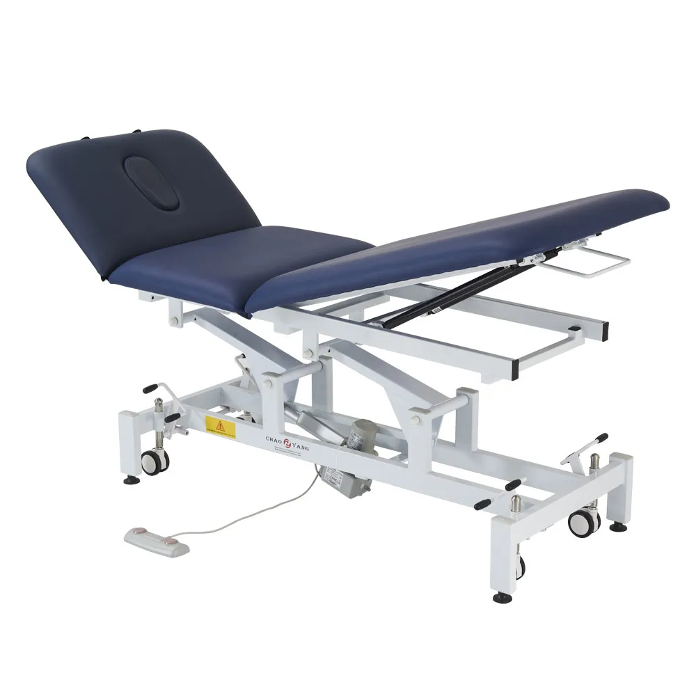 Three Section Electric Professional Aesthetic Table Massage Tables & Beds Treatment Table Therapy Couch Physiotherapy Bed erectile dysfunction device treatment tecar electric shock therapy physiotherapy