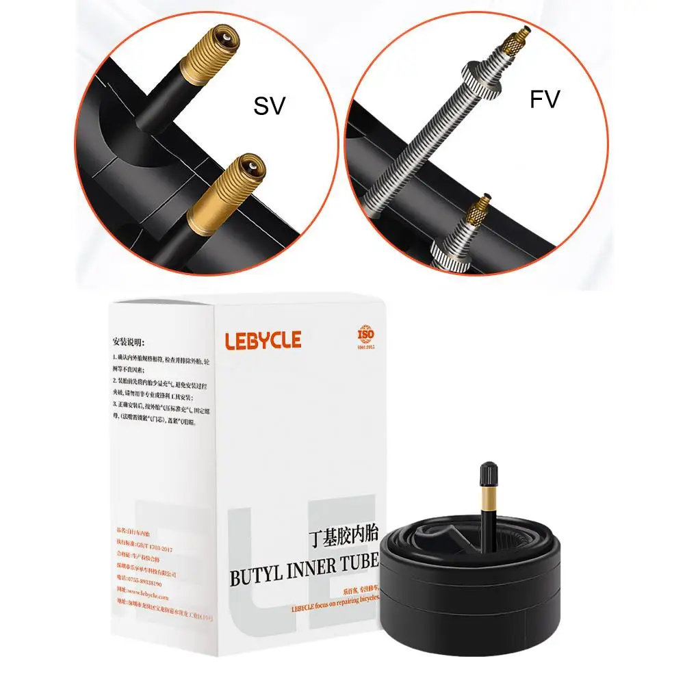 29 Camere D'Aria Per Mountain Bike Sostituzione Mtb In Gomma Butilica Durevole Con Misura Presta 48Mm Bicicletta 29X1.75/2.3 Y1K5