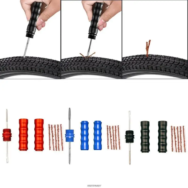 Bicycle Tubeless Tire Repair Kit MTB Tyre Puncture Sealant Rubber