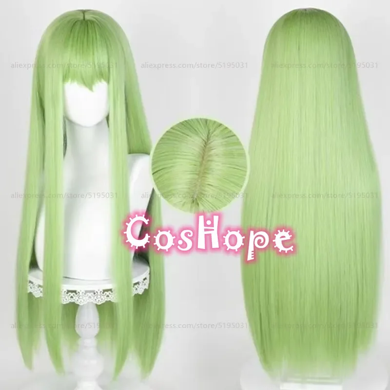 

Enkidu Cosplay Wig Code Geass Lelouch of the Rebellion C.C Green Wig Cosplay Heat Resistant Synthetic Wigs