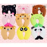 Cartoon 10 Colors Nursing Cushion Children U-Shaped Pillow Travel Pillows Neck Protection Flight Neck Pillow 1