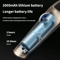 WAIKIL New Professional Men's Electric Barber Oil Head Electric scissors Carving Machine USB charge Hair clipper Hair trimmer 2