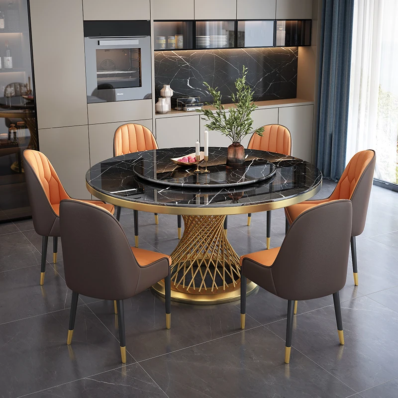 

Nordic Luxury Round Dining Tables Console Coffee Tables Living Room Modern Mobile Muebles Para El Hogar Outdoor Furniture