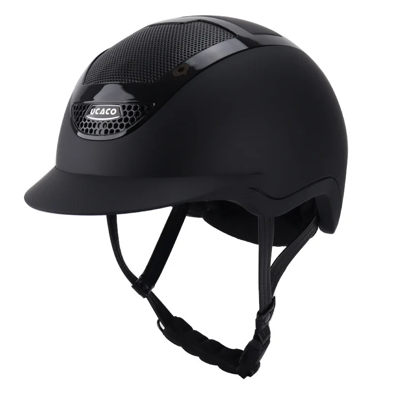 Equestrian Helmet Flash Diamond Speed Racing Cap Adjustable Adult and Child Breathable Riding Safety Helmet 5