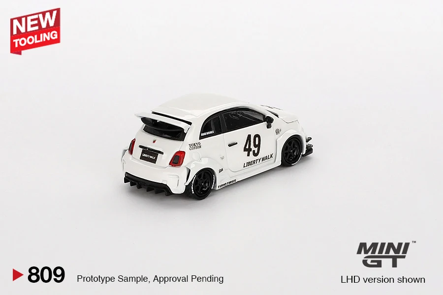MINIGT 1:64 809 ABARTH LB-WORKS x Abas Works ティーンエイジャーへ