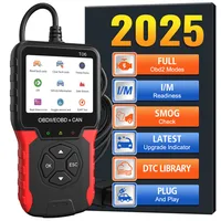 Code Reader OBD2 Scanner Check Engine System Multi-language Support T06 Auto Accessories Battery Tester Car Diagnostic Tool 1