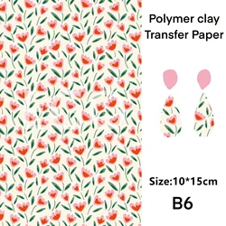 Watercolor Transfer Paper for Ceramic Crafting and Pottery Artistry (B6)