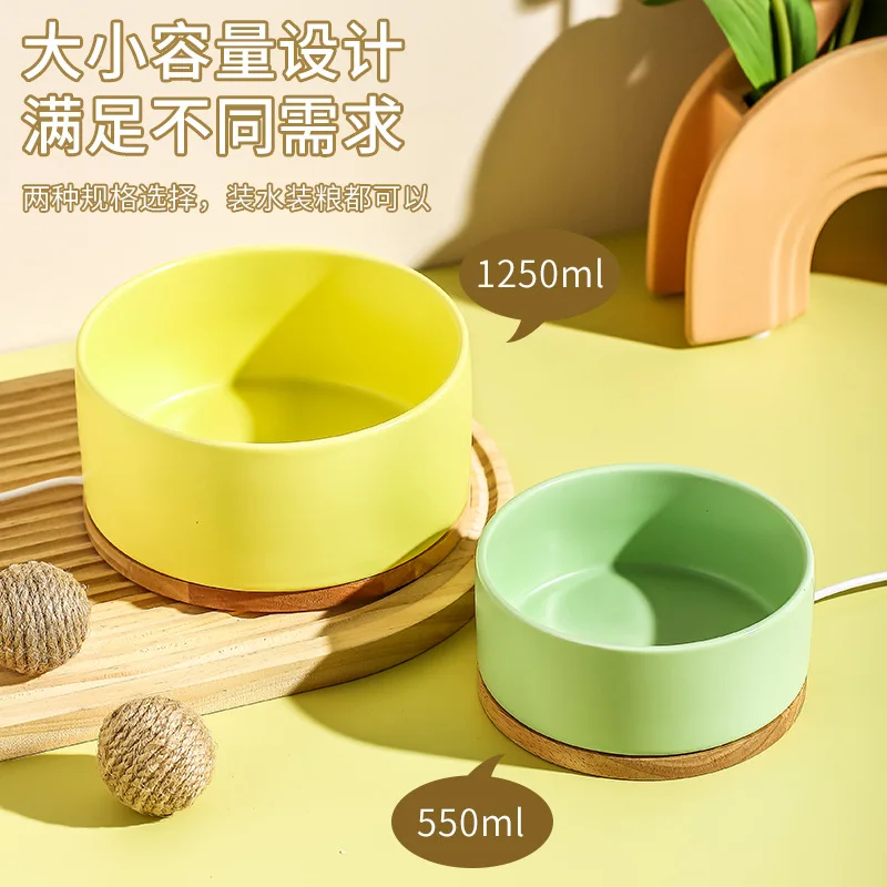 Heated Ceramic Pet Bowl 3