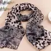 Women Chiffon Scarf Fashion Printed Leopard Thin Style Shawls Lady Beach Towels Summer Muslim Veil Head Scarfs 2