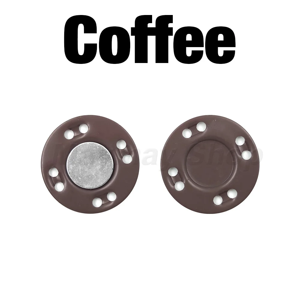 Magnetic Button Set: 5 Pairs for Clothing and Craft Decoration