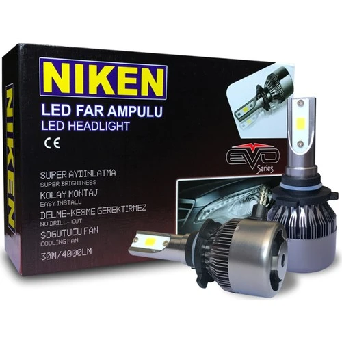 Niken Ampoule - Led phare ampoule h11 lumière blanche 30W 4000lm à