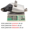 Exhaust Tail Pipe For QJMOTOR SRK600SRK600RR 20-22 Motorcycle Escape Muffler Stainless Steel Carbon Head Removable DB Killer