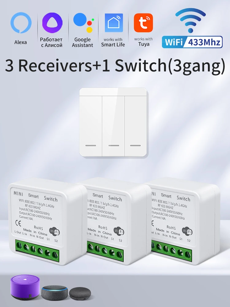 3Receiver 1Switch
