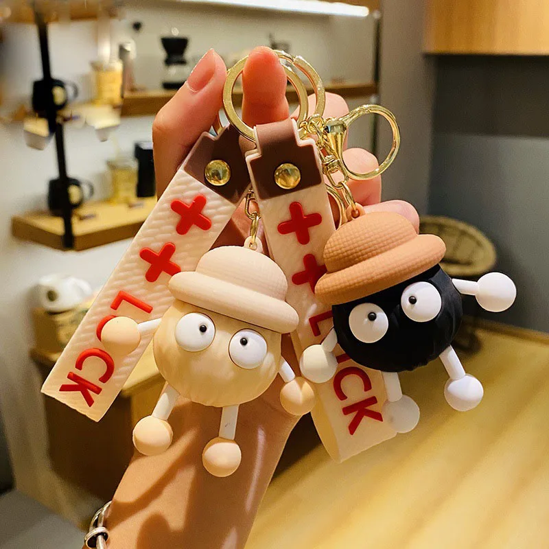 Adorabile Portachiavi Briquet A Gambe Lunghe Creativo Cartoon Bricchette Genie Accessorio Portachiavi Adorabile Portachiavi Con Ciondolo Borsa Per Aut