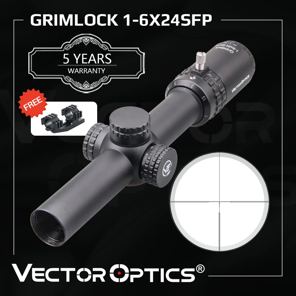 Hunting Rifle Scope Vector Optics | Scope Vector Optics Grimlock 