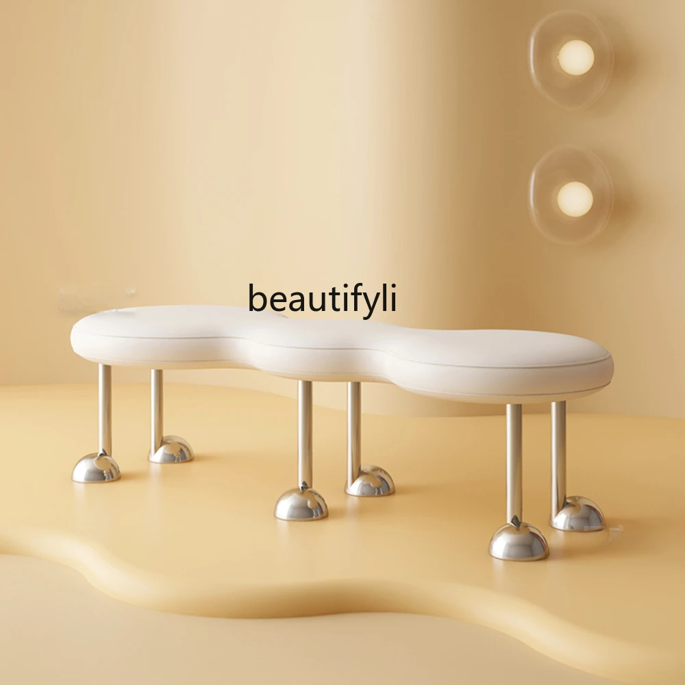 

Bedroom Bed End Stool Dining Room/Living Room Long Light Luxury High-Grade Cloakroom Entrance Shoe Changing Stool