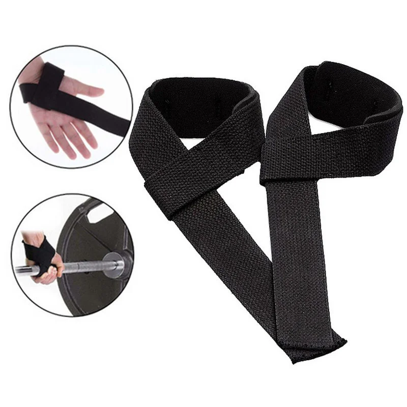 Weightlifting Wrist Straps Strength Training Adjustable Non-slip Gym Fitness Lifting Wrist Support Sports Grip Band