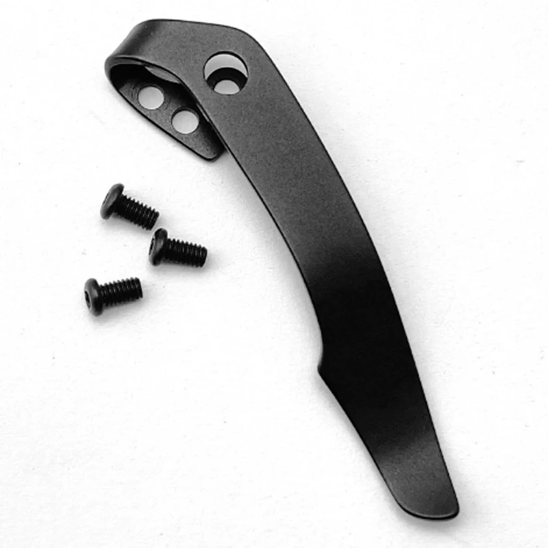 Knife Back Clip Titanium Alloy Pocket Clip Deep Carry Waist Back Clip