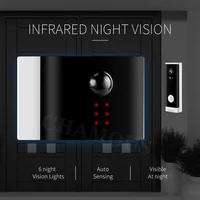 Tuya WIFI Doorbell  1080P Wireless Security Camera DC AC Battery Powered Smart Home Monitor With Alexa Google Door bell Camera - Image 5