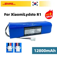 for Xiaomi Lydsto R1 rechargeable lithium-ion battery, robot vacuum cleaner,viomi s9,battery pack, genuine 12800mAh-5200mAh 1