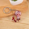 Anime GOODS Acrylic Keychain Cute Y2k Tokyo Ghoul Keychain for Bag Keys Car Key Bag Backpack Collection Display Accessories 2